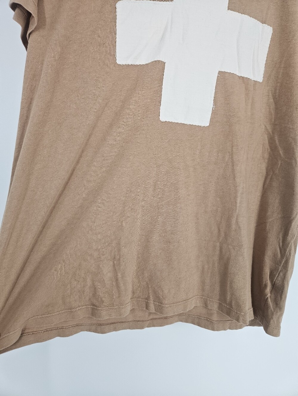 Imogene + Willie Tan The Plus Short Sleeve T-Shirt In Fatigue Brown - Picture 7 of 12
